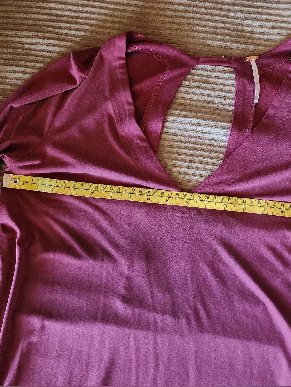 Free People Burgandy Dress